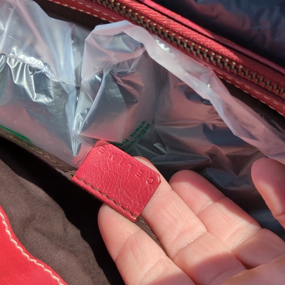 Celine Boogie Bag Red Quilted leather - Picture 12 of 17